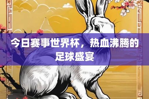 今日赛事世界杯，热血沸腾的足球盛宴广西贺州市华昌新材料有限公司
