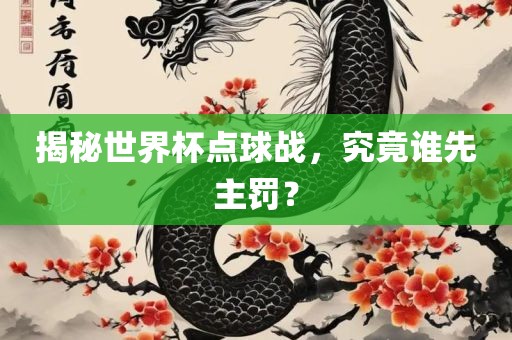 揭秘世界杯点球战，究竟谁先主罚？广西贺州市华昌新材料有限公司