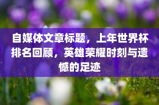 自媒体文章标题，上年世界杯排名回顾，英雄荣耀时刻与遗憾的足迹